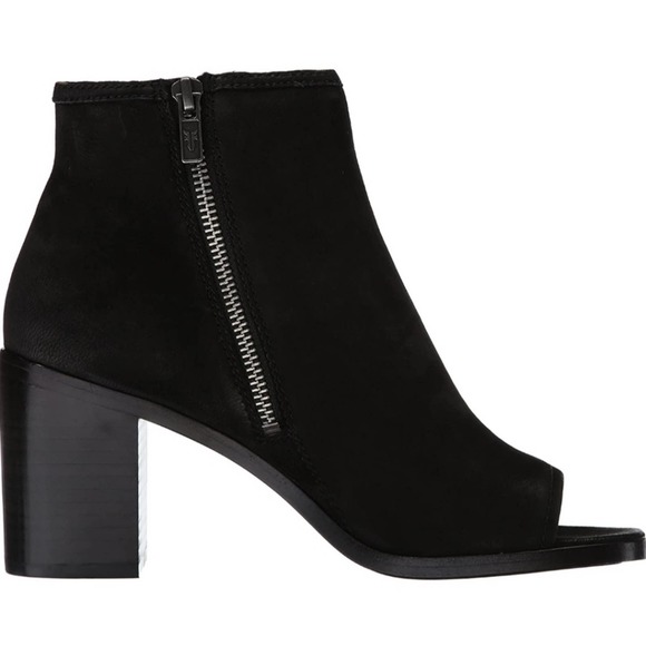 FRYE Danica Peep Toe booties Leather Boots 9 - $298 - Picture 3 of 16